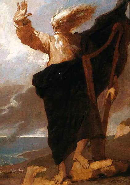 The Bard 1778 by Benjamin West | Oil Painting Reproduction