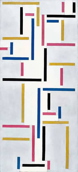 Russian Dance by Theo van Doesburg | Oil Painting Reproduction