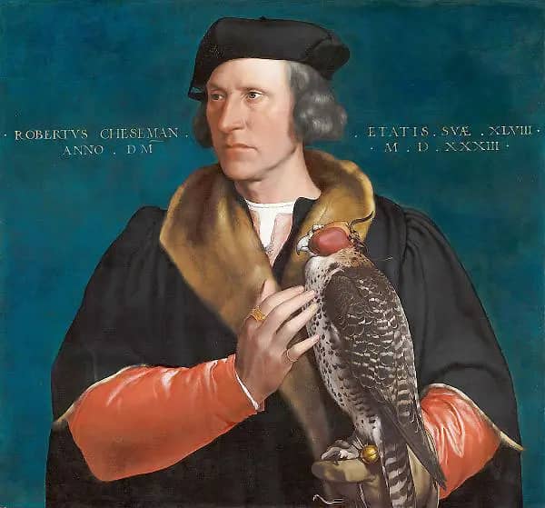 Robert Cheseman 1533 by Hans Holbein | Oil Painting Reproduction