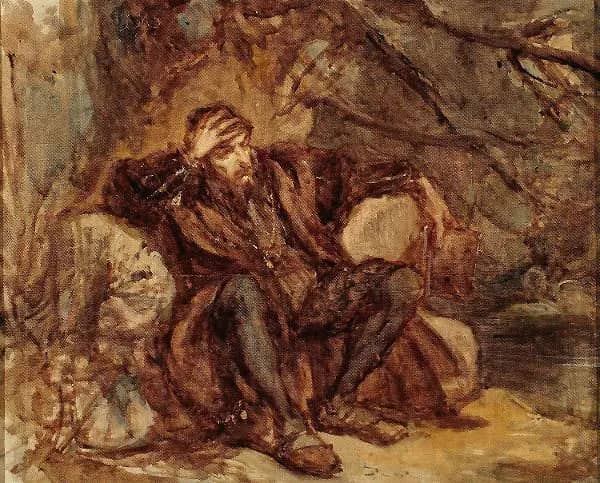 Sigismund Augustus in the Vilnius Garden | Oil Painting Reproduction