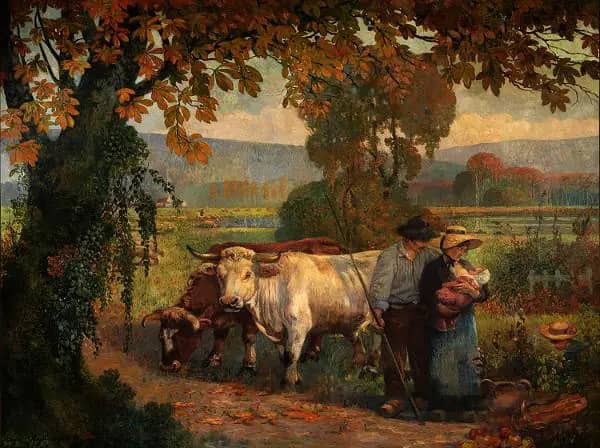 Pax by Eugene Chigot | Oil Painting Reproduction