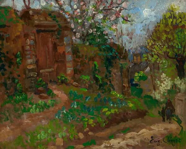 Paysage by Eugene Chigot | Oil Painting Reproduction