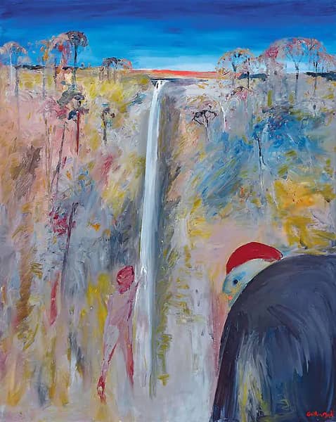 Bathers at Fitzroy Falls by Arthur Merric Boyd | Oil Painting Reproduction