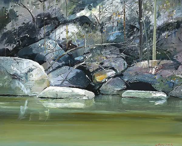 Evening on the Shoalhaven | Oil Painting Reproduction