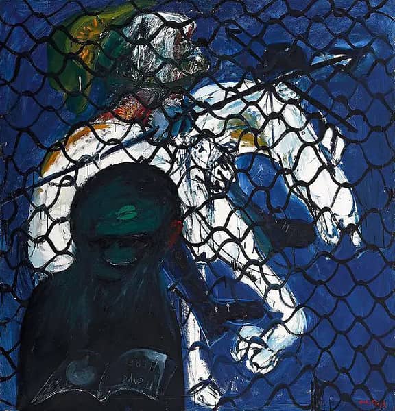 It Says Here c1987 by Arthur Merric Boyd | Oil Painting Reproduction