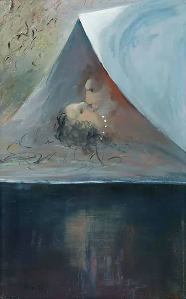 Lovers by Arthur Merric Boyd | Oil Painting Reproduction