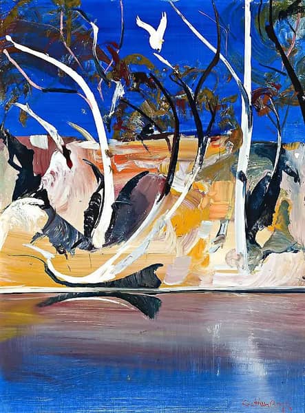 Shoalhaven Painting No.9 by Arthur Merric Boyd | Oil Painting Reproduction