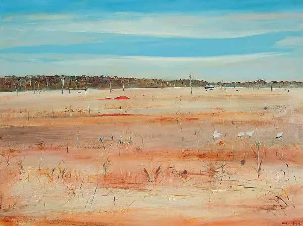 The Homestead c1984 by Arthur Merric Boyd | Oil Painting Reproduction