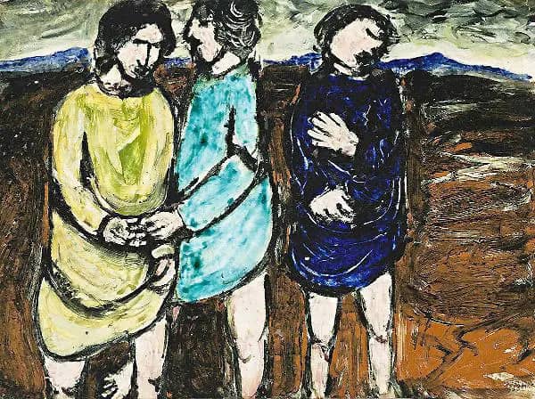 The Tribute Money c1950 by Arthur Merric Boyd | Oil Painting Reproduction