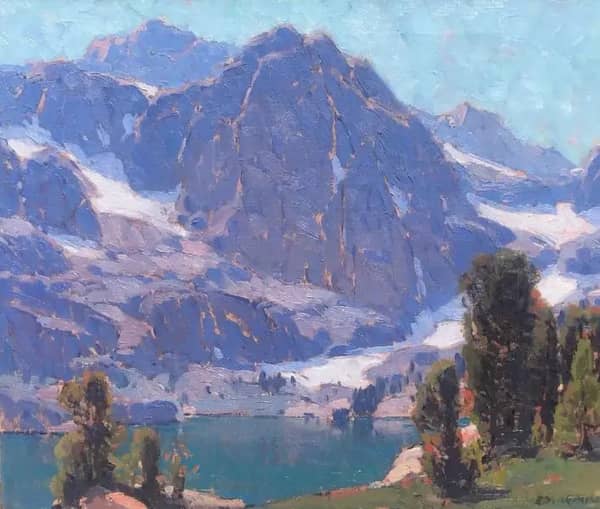 Payne Lake by Edgar Alwin Payne | Oil Painting Reproduction
