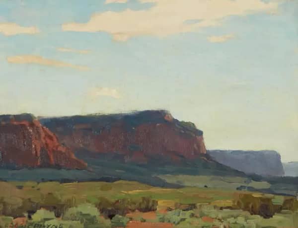 Red Bluffs by Edgar Alwin Payne | Oil Painting Reproduction