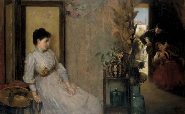 Jealousy 1889 by Tom Roberts | Oil Painting Reproduction