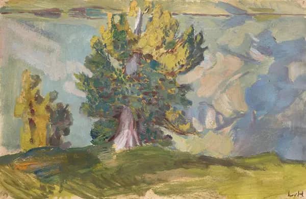 Arven Tirol by Ludwig von Hofmann | Oil Painting Reproduction