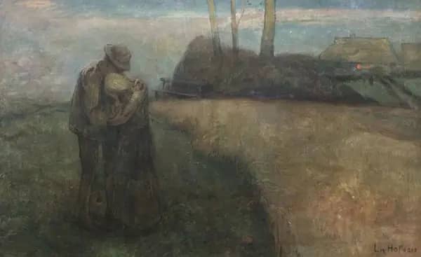 Torments of Love c1889 by Ludwig von Hofmann | Oil Painting Reproduction