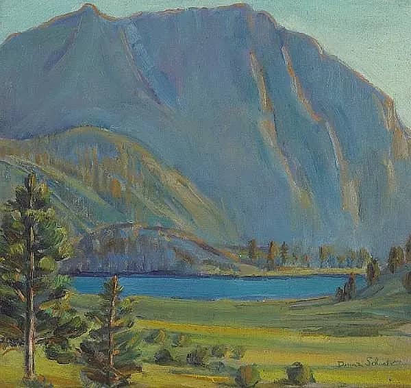 Convict Lake California by Donna Schuster | Oil Painting Reproduction