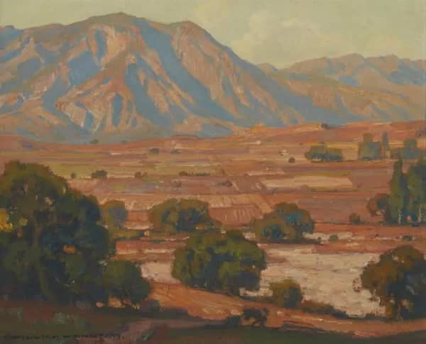 Laguna Beach CA Ojai Valley 1919 | Oil Painting Reproduction