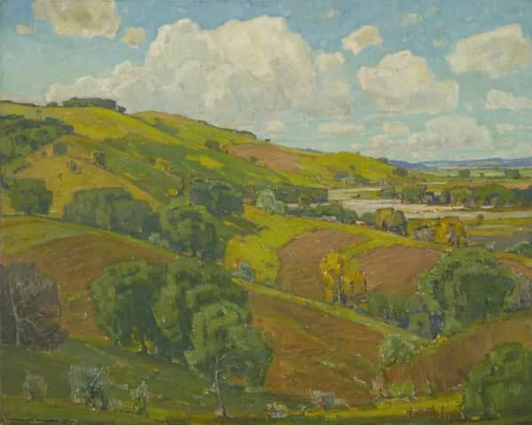 This is my Native Land 1932 by William Wendt | Oil Painting Reproduction