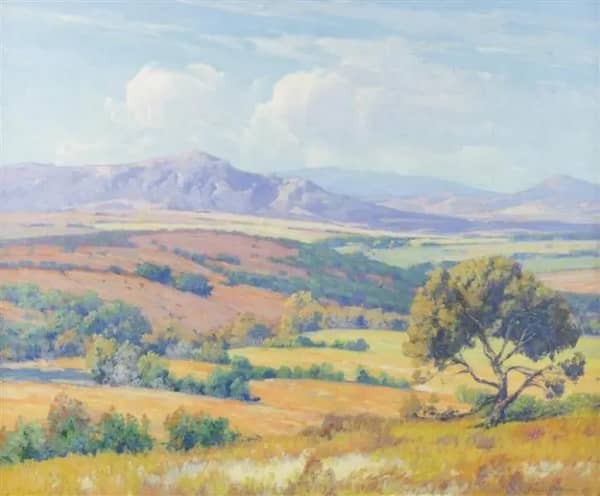 Autumn Glow by Maurice Braun | Oil Painting Reproduction