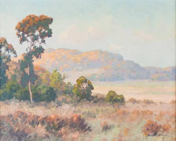 Evening Light by Maurice Braun | Oil Painting Reproduction