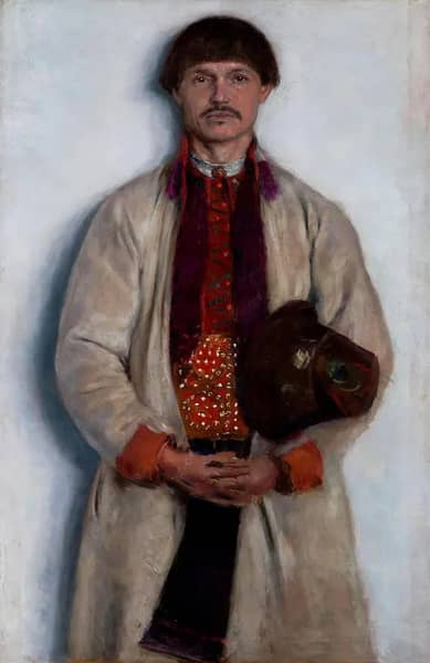 Peasant from Bronowice 1895 | Oil Painting Reproduction