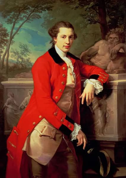 Portrait Of Edmund Rolfe by Pompeo Batoni | Oil Painting Reproduction