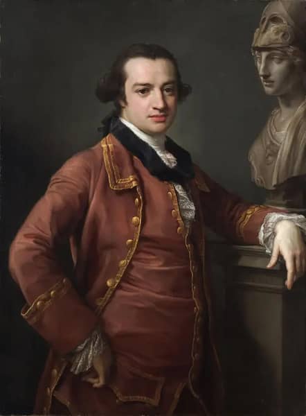 Portrait Of John Monck by Pompeo Batoni | Oil Painting Reproduction