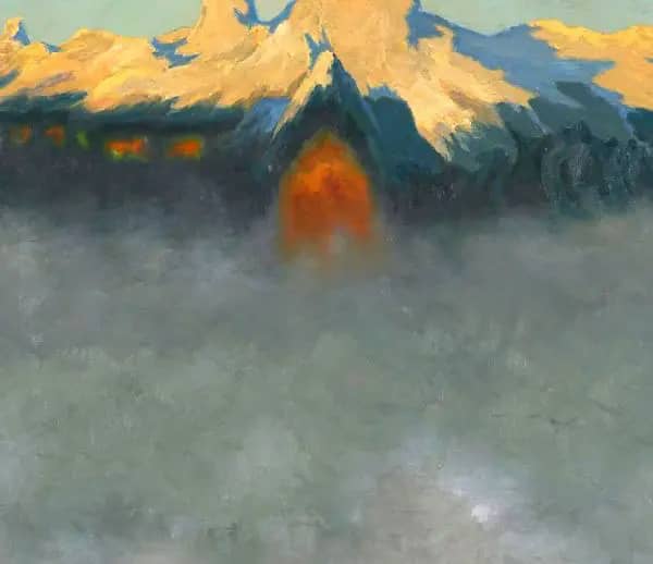 Soria Moria Palace 1900 by Theodor Kittelsen | Oil Painting Reproduction