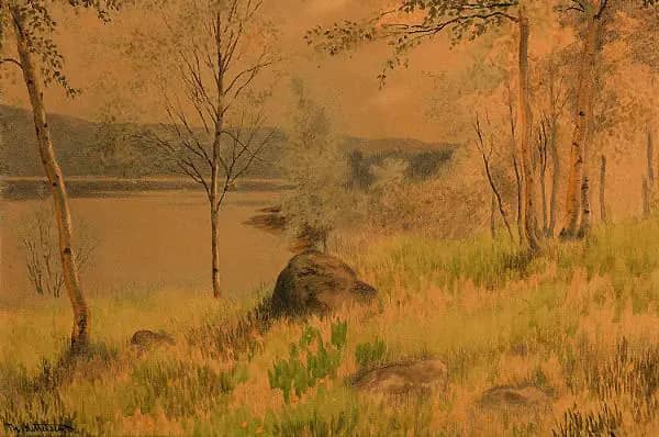 Summer by Theodor Kittelsen | Oil Painting Reproduction