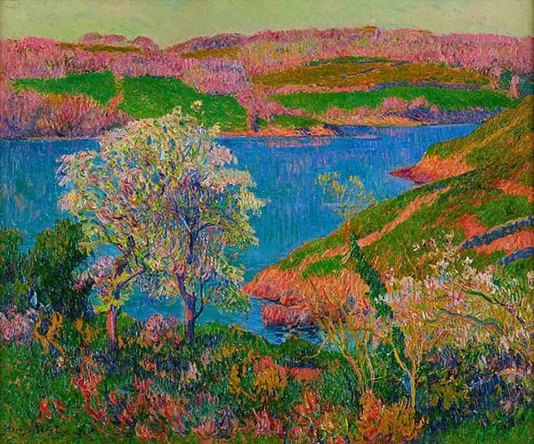 L Anse du Goulineau 1897 by Henry Moret | Oil Painting Reproduction