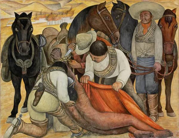 Liberation Peon 1931 by Diego Rivera | Oil Painting Reproduction