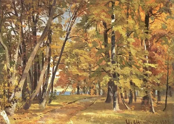 Early Autumn 1889 by Ivan Shishkin | Oil Painting Reproduction