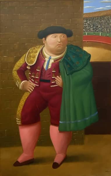 El Matador by Fernando Botero | Oil Painting Reproduction