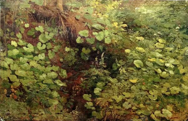 Mother and Stepmother by Ivan Shishkin | Oil Painting Reproduction