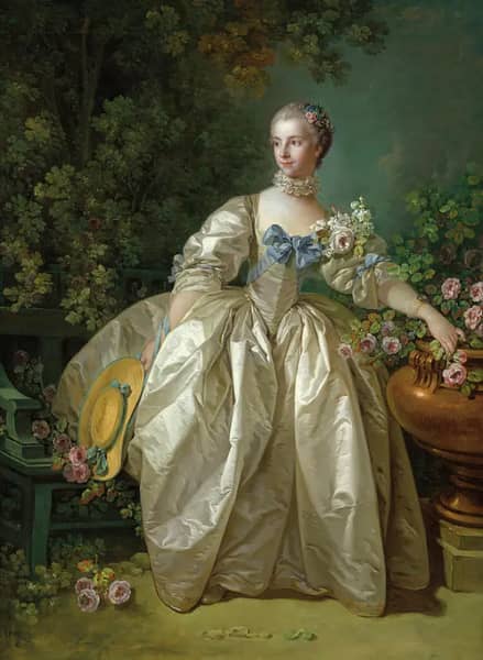 Madame Bergeret by Francois Boucher | Oil Painting Reproduction