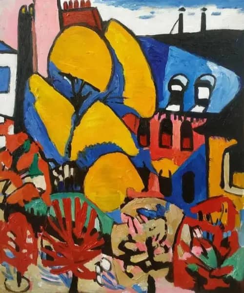 Trees by Henry Lyman Sayen | Oil Painting Reproduction