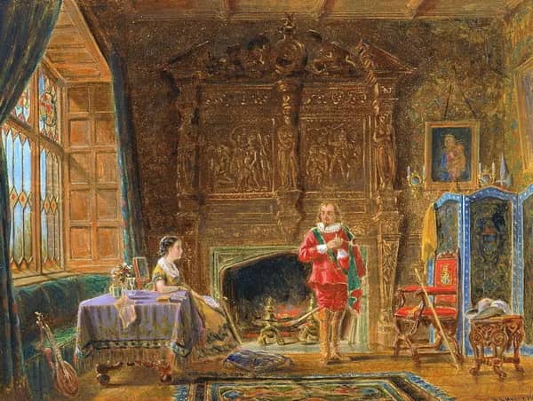 Interior 1870 by Edward Lamson Henry | Oil Painting Reproduction