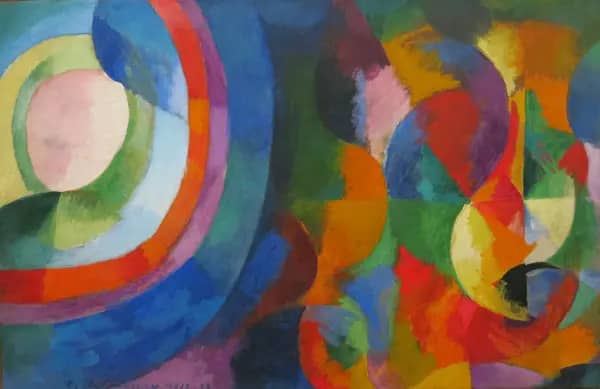Circular Form, Sun, Moon by Robert Delaunay | Oil Painting Reproduction