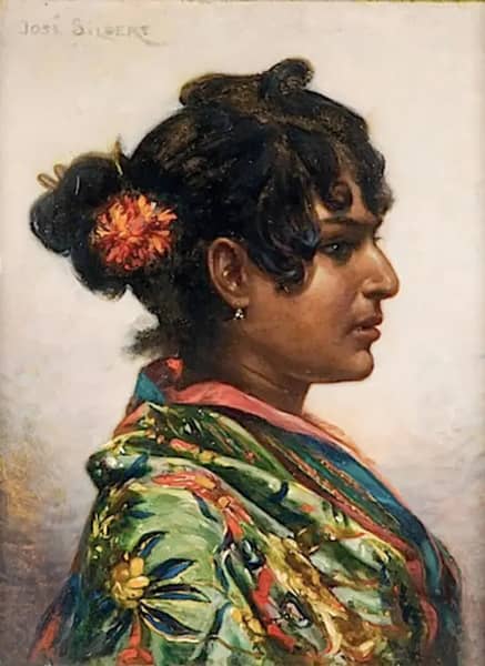 Andalouse by Jose Silbert | Oil Painting Reproduction