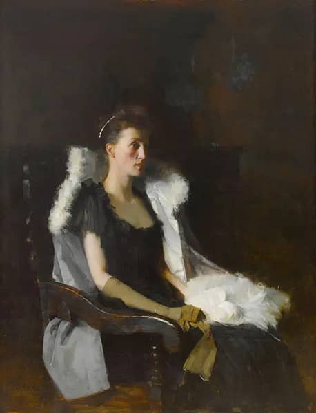A Portrait of Ethel Grace Bolitho Nee Maclead | Oil Painting Reproduction