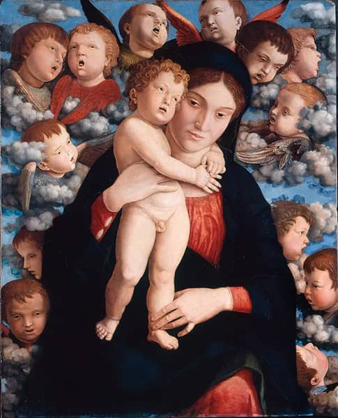 Madonna of the Cherubim by Andrea Mantegna | Oil Painting Reproduction