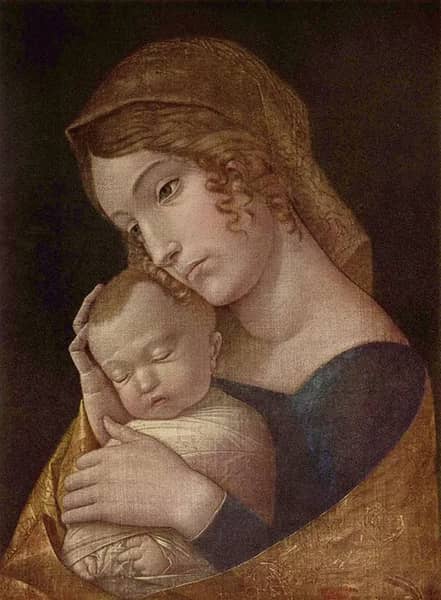Maria with the Sleeping Child | Oil Painting Reproduction