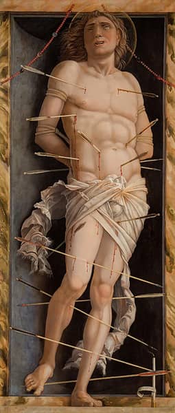 San Sebastian by Andrea Mantegna | Oil Painting Reproduction