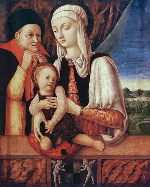The Holy Family by Andrea Mantegna | Oil Painting Reproduction