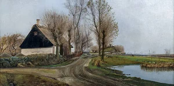 Country Road in Baldersbronde | Oil Painting Reproduction