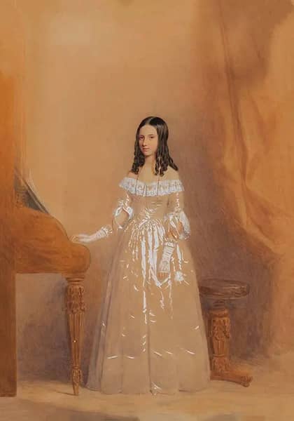 Girl at the Piano by Leon Bonnat | Oil Painting Reproduction