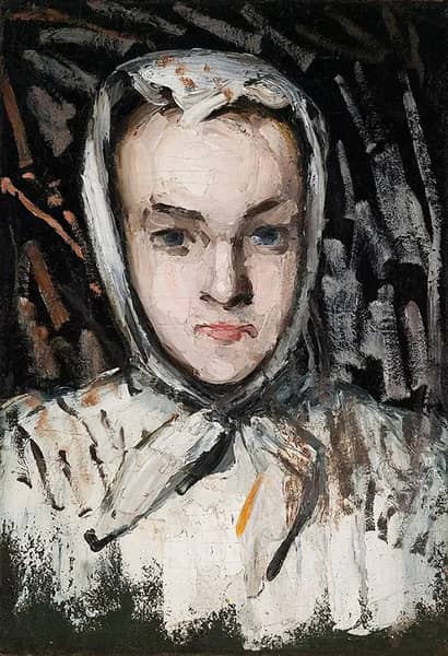 Portrait of Marie Cezanne Sister of the Artist | Oil Painting Reproduction