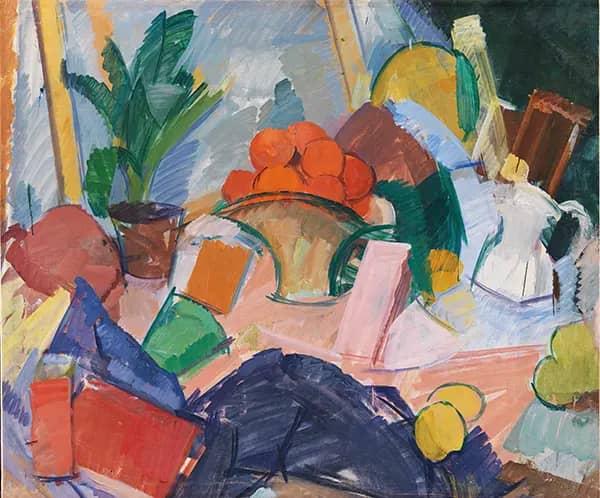 Still Life with Oranges by Edvard Weie | Oil Painting Reproduction