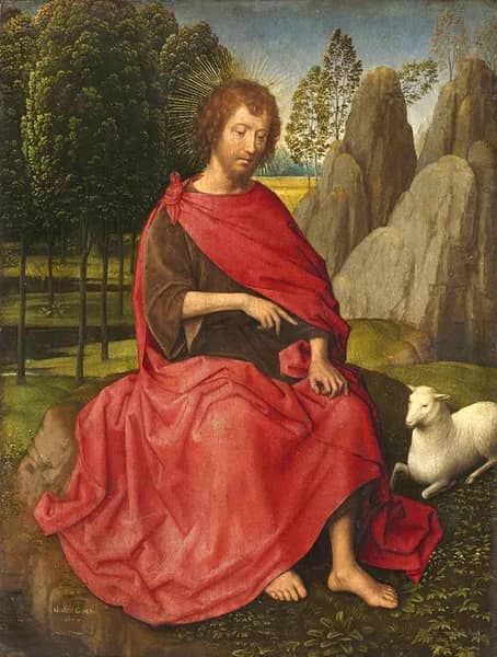 Saint John the Baptist by Hans Memling | Oil Painting Reproduction