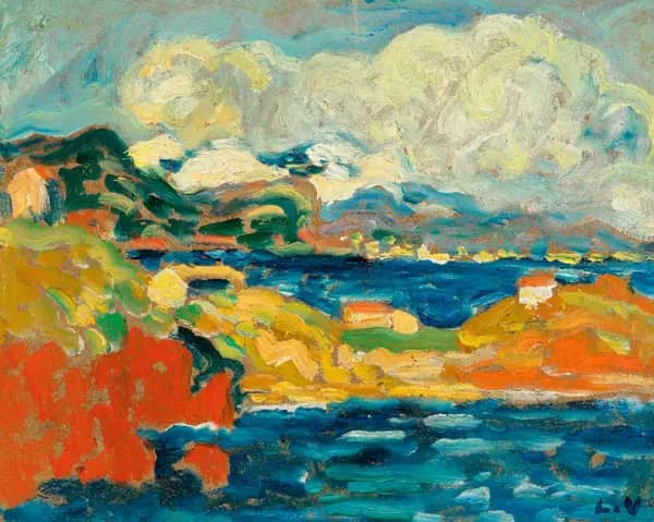 La Baie a Antheor by Louis Valtat | Oil Painting Reproduction