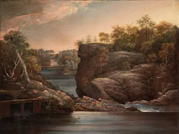 Norwich Falls by John Trumbull | Oil Painting Reproduction